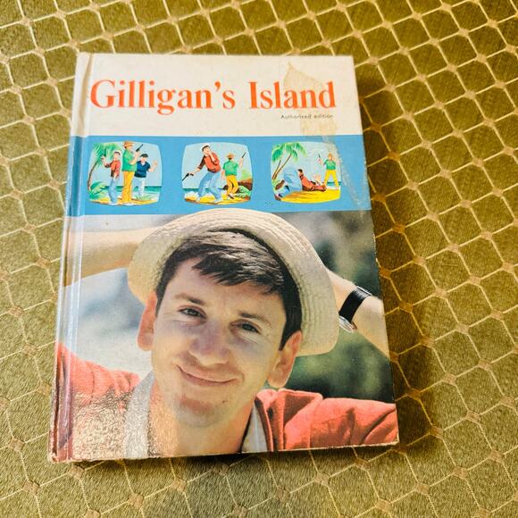 Gilligan's Island 1966 Whitman Authorized TV Adventure Harcover Book Vintage - Picture 4 of 11